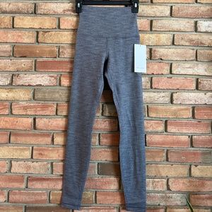 lululemon Super High Rise Pant 28" Length in Color Code PGOE in Size 4